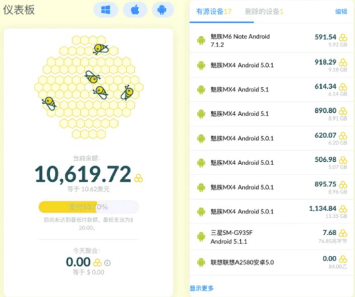 图片[2]-蜜蜂流量挂机自动赚美金项目，每天稳赚美金,稳定无限放大-云创网