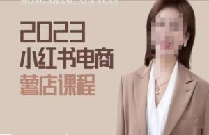 2023小红书电商课,新手小白从0~1玩转小红书薯店电商-云创网
