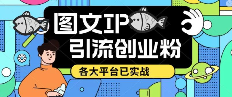 价值1688的抖音快手小红书图文ip引流实操课，日引50-100！各大平台已经实战-云创网