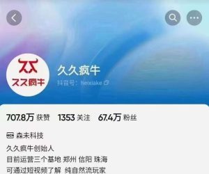 久久疯牛6月自然流起号,自然流起号话术实战课-云创网