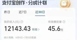 阿里开始布局短视频板块，搬运就有收益，据说1万播放就有300+收益，太过简单粗暴-云创网