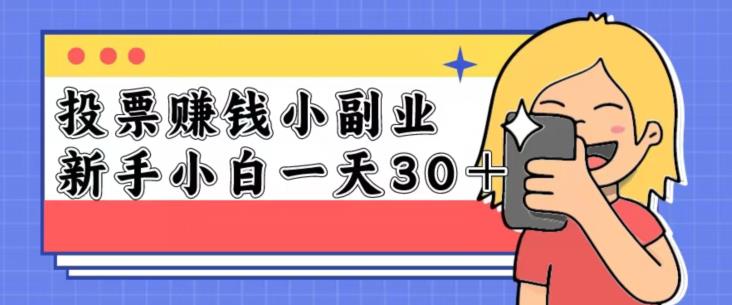 投票赚钱项目，一天保底20-50！适合新手小白操作-云创网