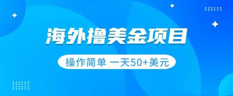 撸美金项目无门槛操作简单小白一天50+美刀-云创网