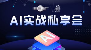 AI实战私享会,各种ai变现玩法,AI变现思路-云创网