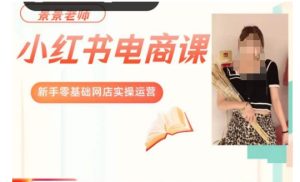 景景小红书电商新手实操课程,新手零基础网店实操运营-云创网