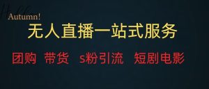 无人直播一站式服务（教程以及变现方式）-云创网